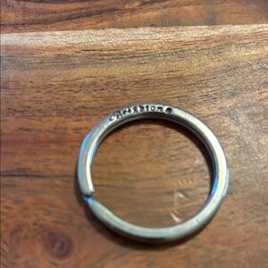 Chic Silver Engraved Ring